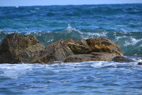 sea water stones