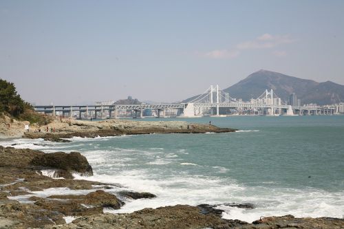 sea gwangalli waves