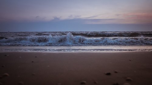 sea  abendstimmung  most beach