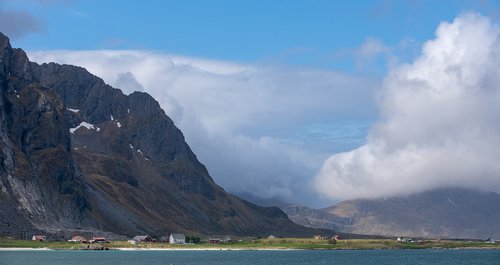 sea  water  mountain