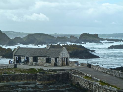 sea rock coastline