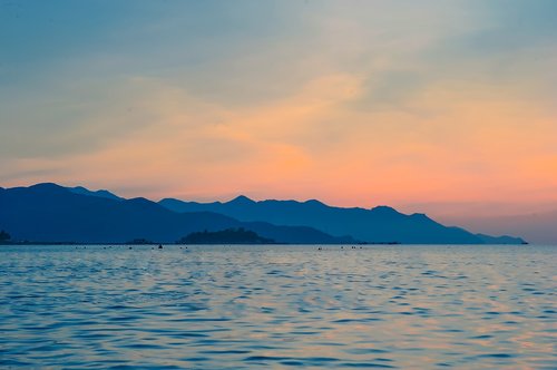 sea  beach  sunrise