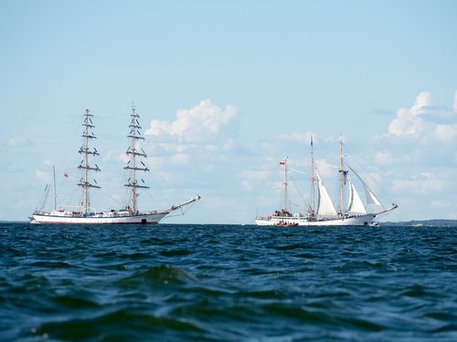 sea  sailboat  ship