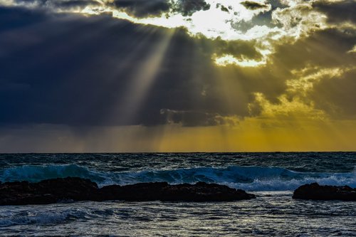 sea  sky  clouds