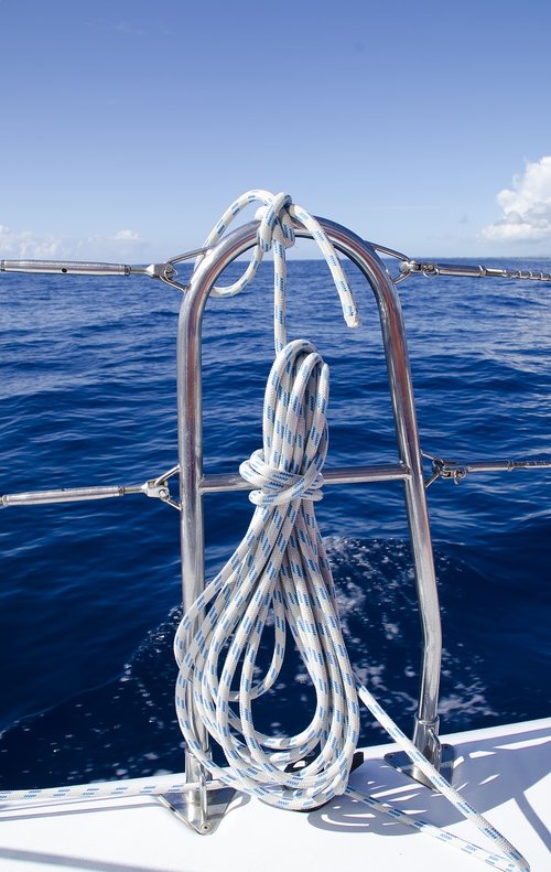 sea  rope  boat