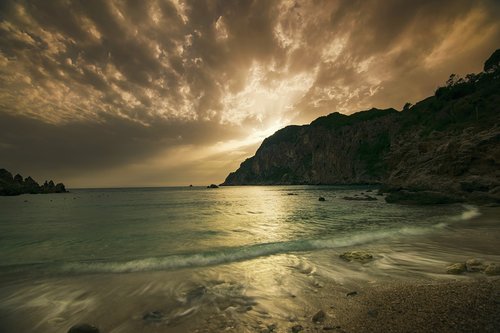 sea  corfu  greece