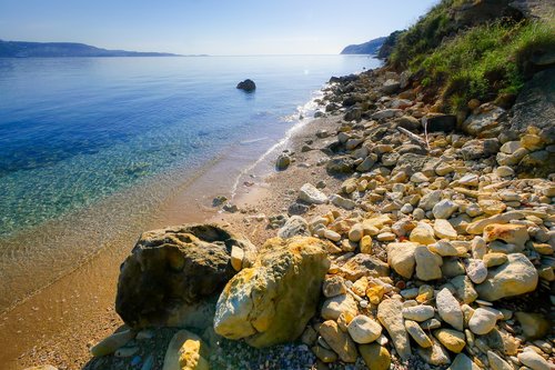 sea  beach  pebble