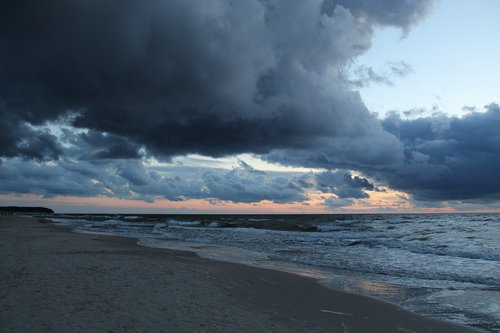 sea  clouds  sky