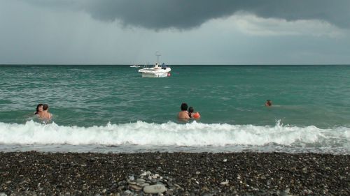 sea boat beach