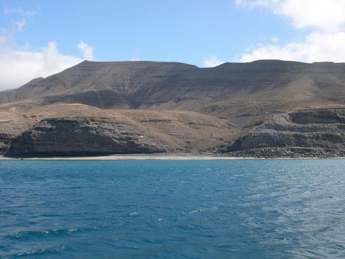 sea landscape mountains