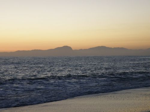 sea beach sunset