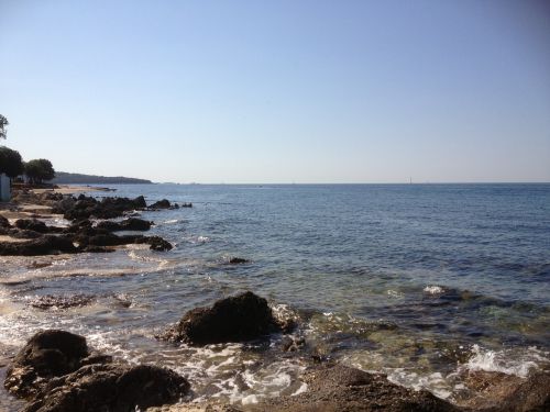sea stones water