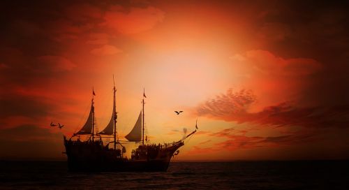 sea ship sailing vessel
