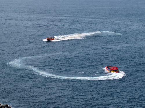 sea boat jeju island