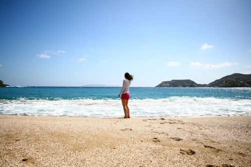 sea beach crete