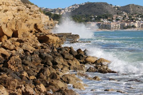 sea nature waves