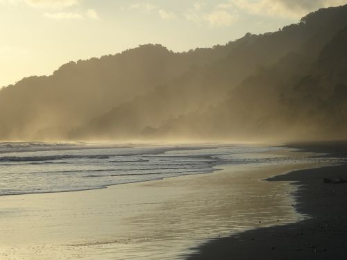 sea beach abendstimmung