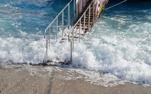 sea bridge footbridge