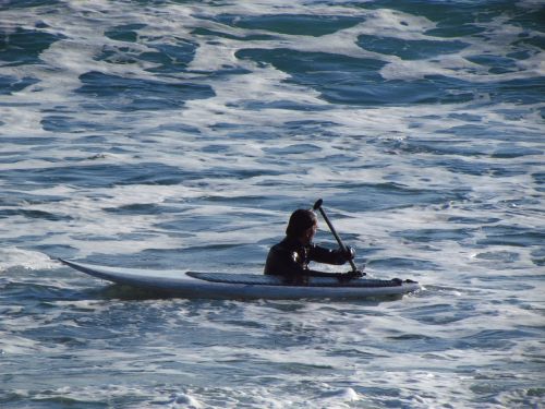 sea paddle surf