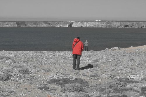 sea edge of the sea algarve