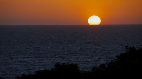 sea view sunset