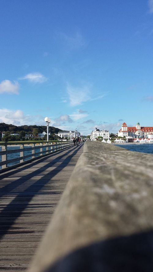 sea bridge baltic sea binz