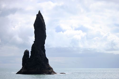 sea stack sea cliff