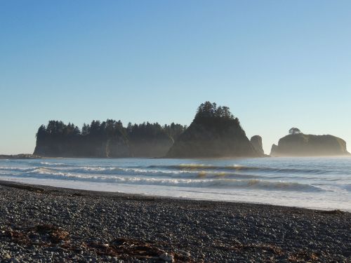 sea stacks washington rocks