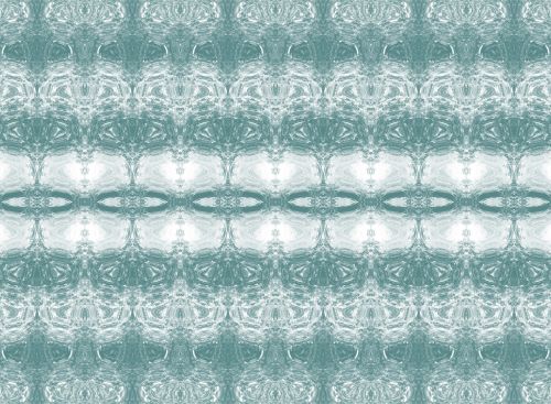 Sea Green And Cream Pattern