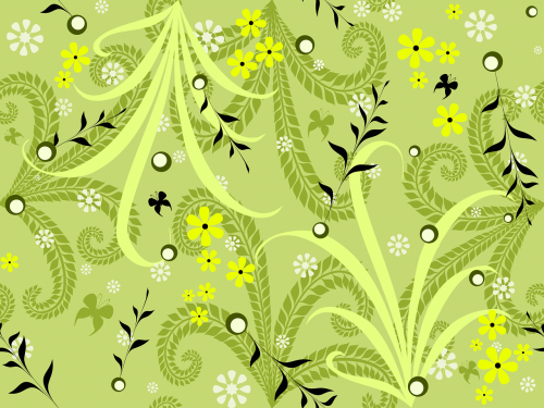 seamless pattern green