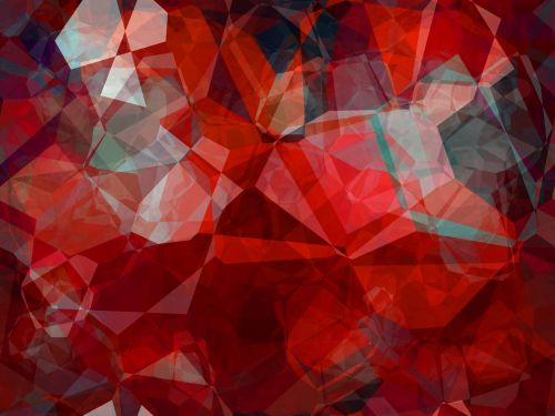 Seamless Abstract Background Red