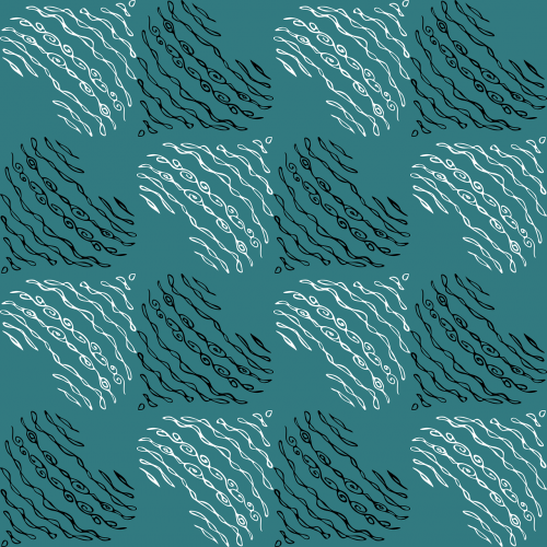 seamless pattern heart pictured