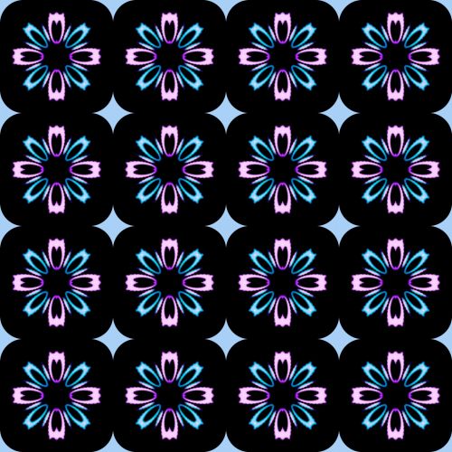 Seamless Pattern With Flowers
