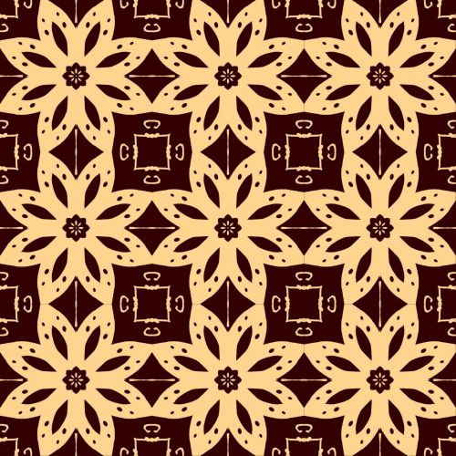 Seamless Pattern With Flowers