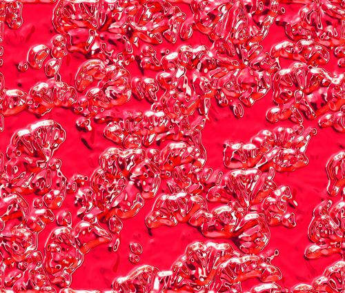 Seamless Red Metallic Background