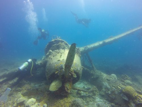 seaplane palau shipwreck