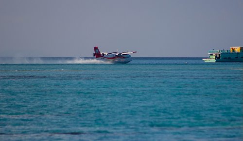 seaplane  ocean  sea