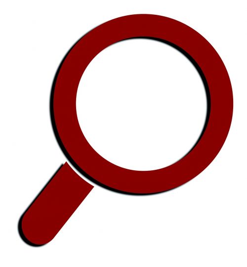 search magnifying glass increase