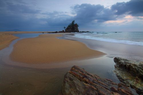 seascape storm landmark