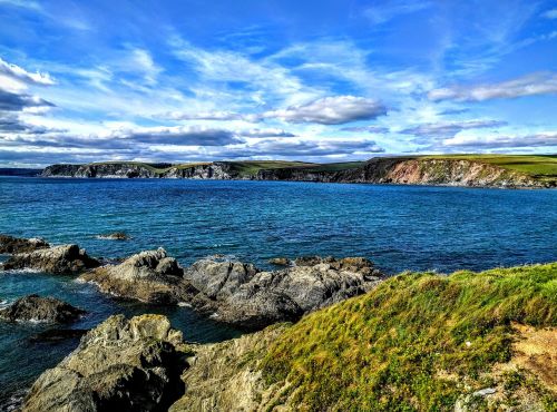 seascape coast cornwall