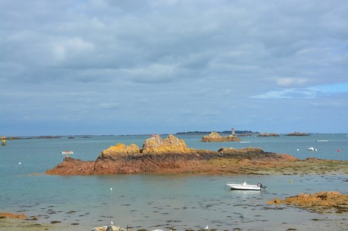 seascape  rocks  loguivy of the sea