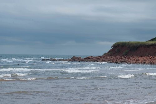 seascape beach cliff