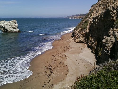 seashore point reyes cliff
