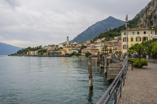 seaside mountain landscape