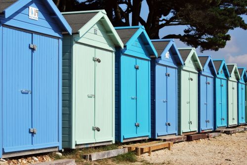 seaside huts beach houses