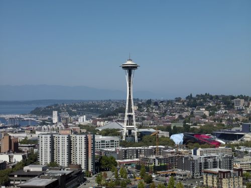 seattle space needle skyline