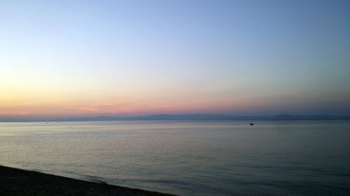 seaview sea sunset