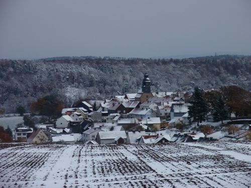 sebbeterode germany winterbeeld