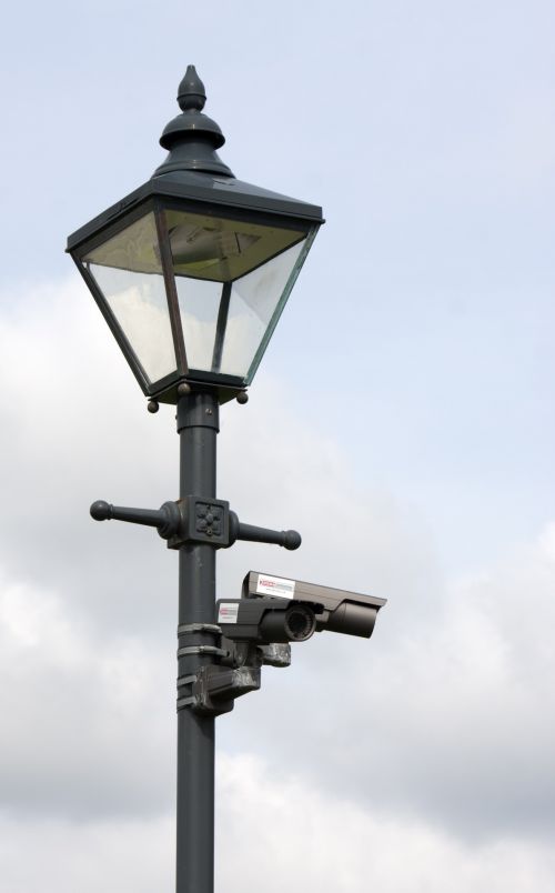 Security Camera &amp; Lamp