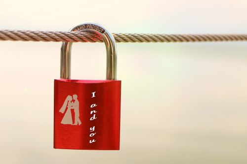 security lock symbol love
